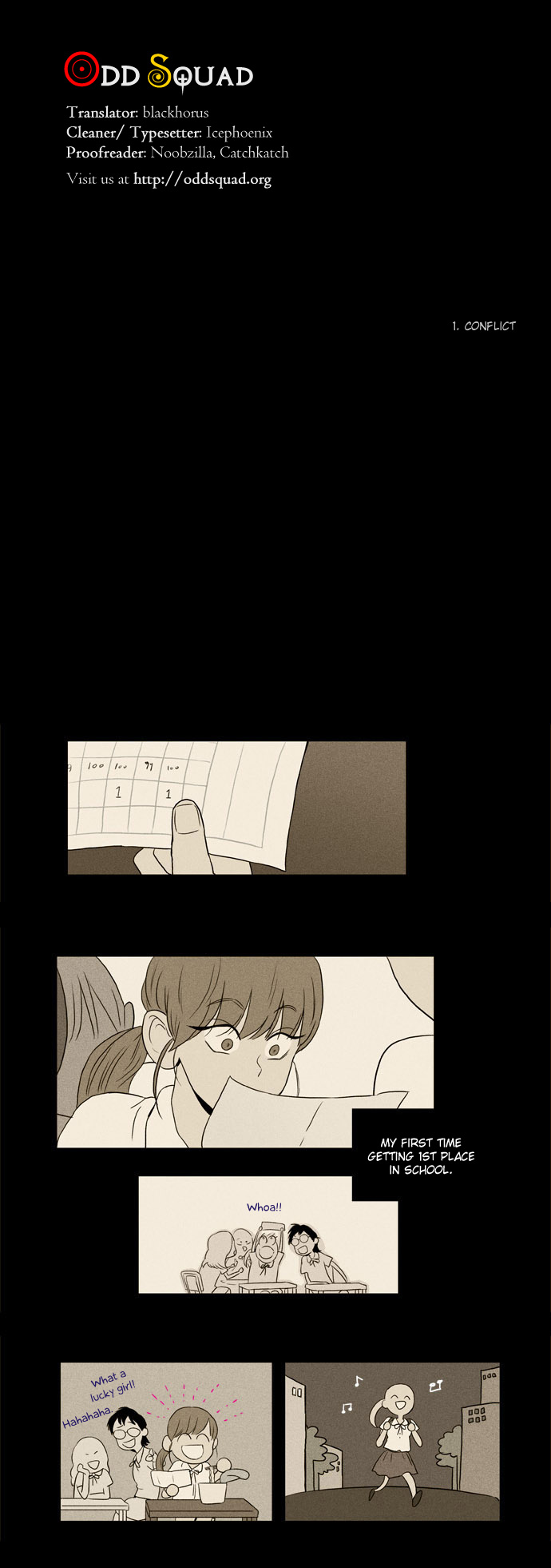 Cheese in the Trap Conflict 第1页