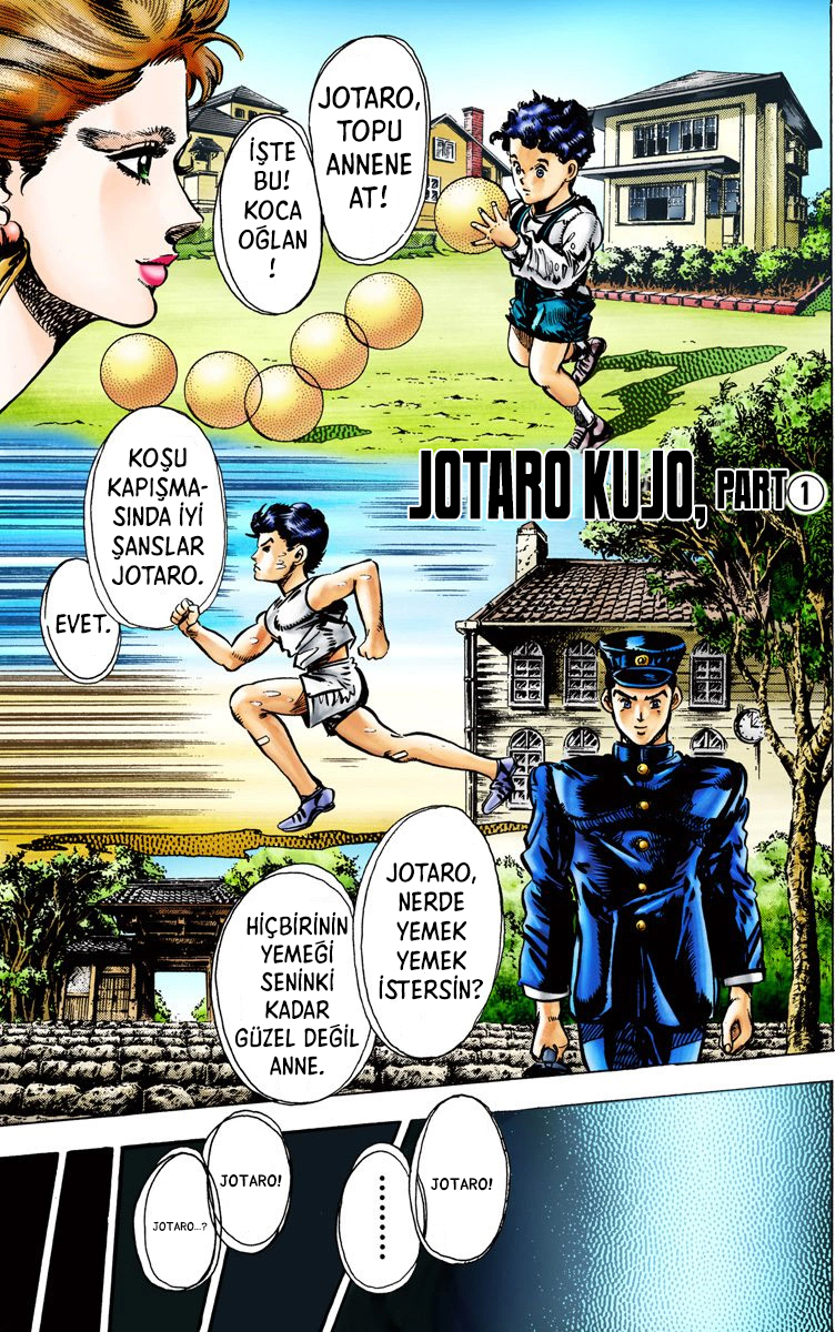 JoJo's Bizarre Adventure, Part 3: Stardust Crusaders (Official Colored) Jotaro Kujo Bölüm 1 第2页