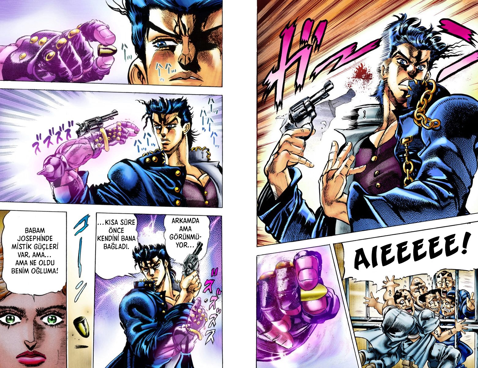 JoJo's Bizarre Adventure, Part 3: Stardust Crusaders (Official Colored) Jotaro Kujo Bölüm 1 第10页