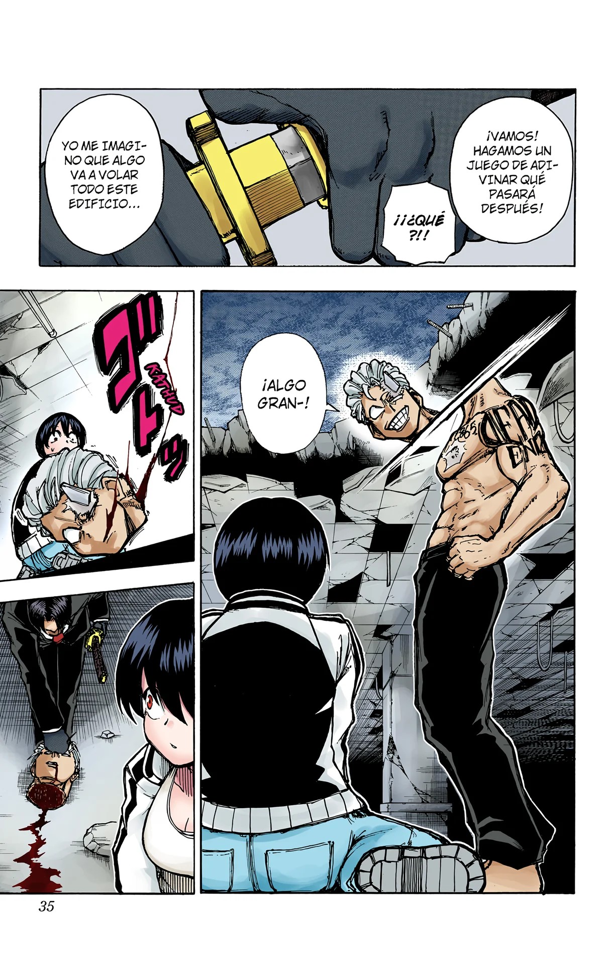 Undead Unluck (Official Colored) Vol. 1 Ch. 1 第36页