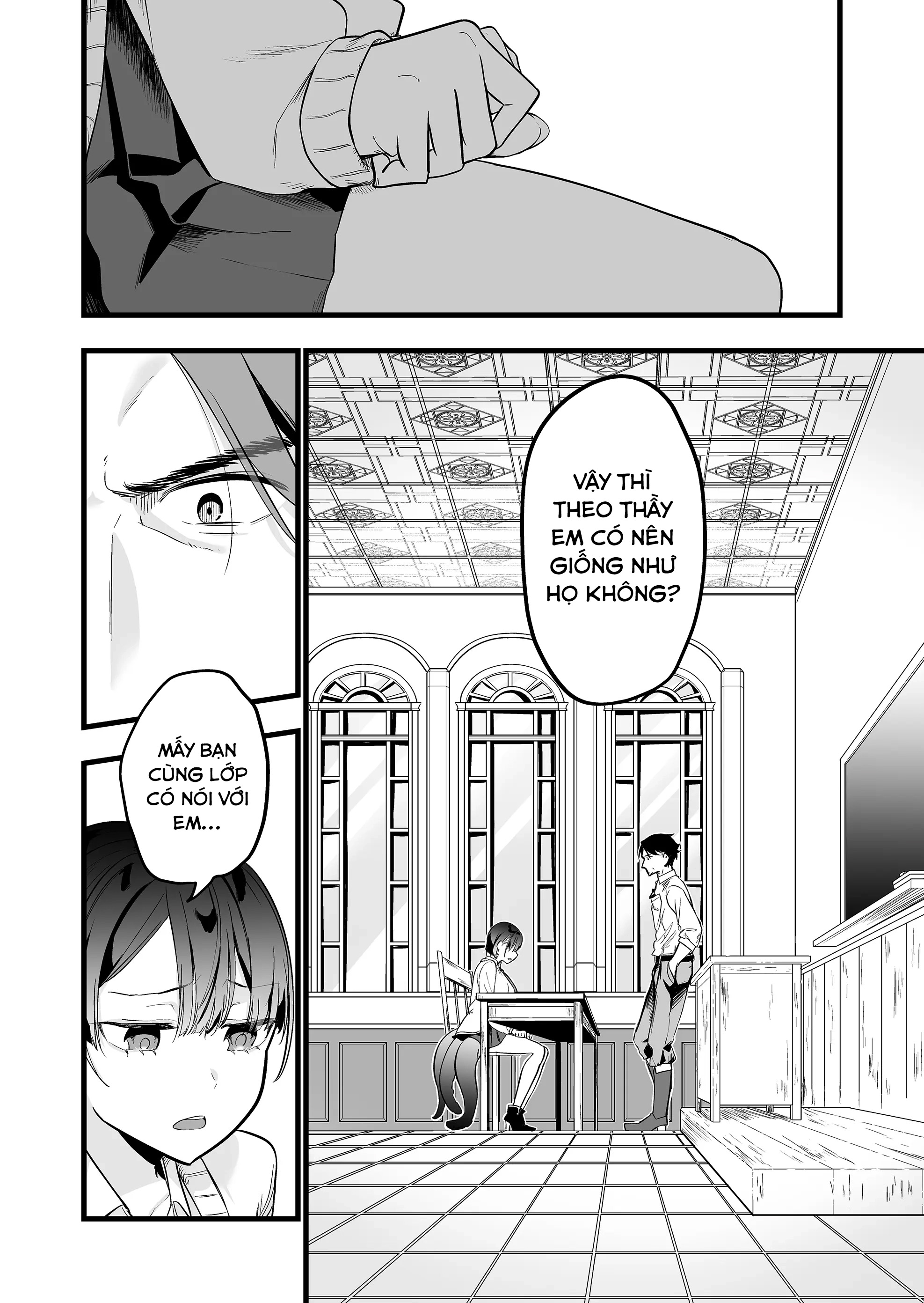 "Ano Toki Tasukete Itadaita Monster Musume desu." Isekai Ossan Kyoushi Totsuzen no Moteki ni Konwaku suru Tiết 2: Em thích Washio-sensei hơn. 第11页