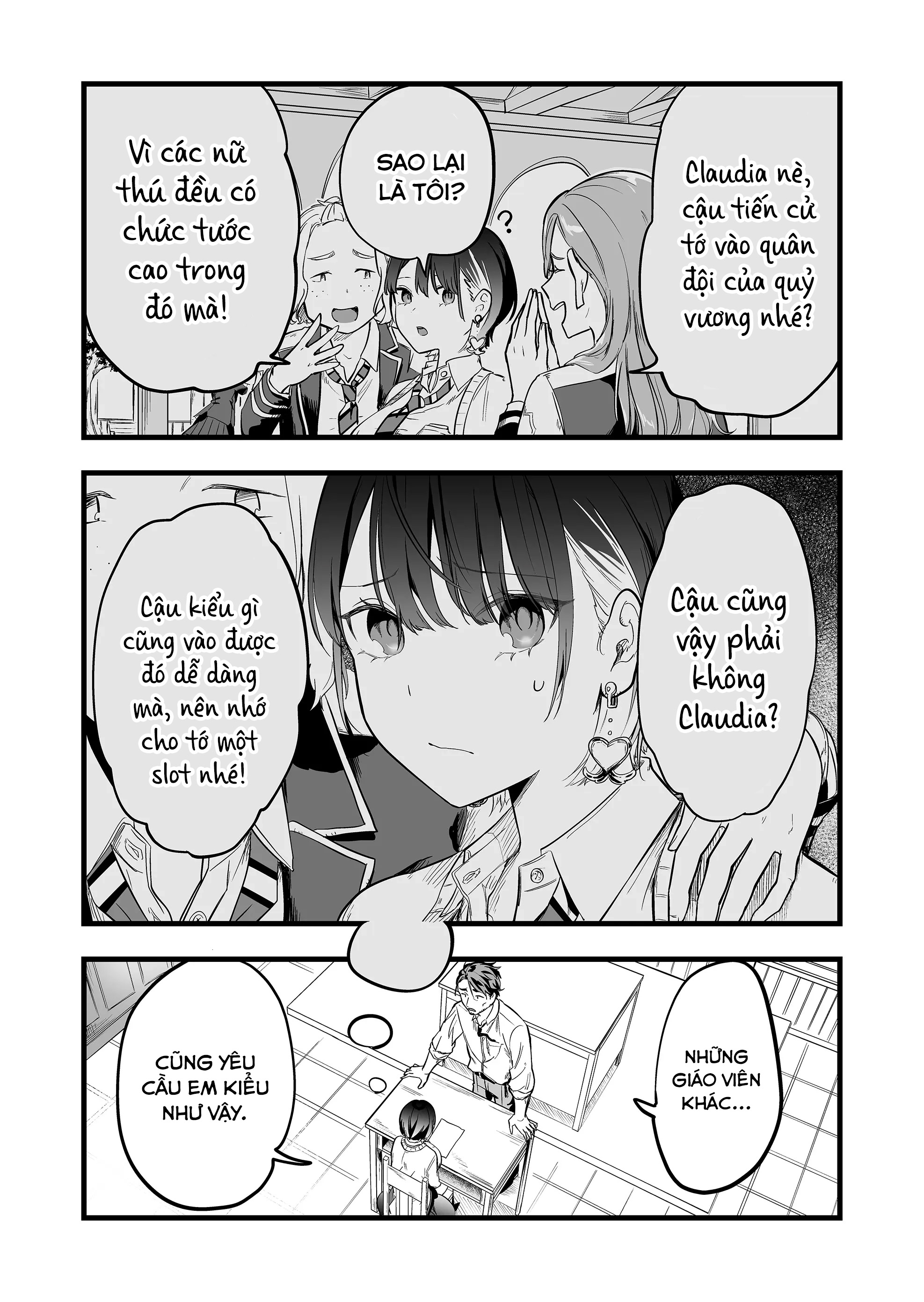 "Ano Toki Tasukete Itadaita Monster Musume desu." Isekai Ossan Kyoushi Totsuzen no Moteki ni Konwaku suru Tiết 2: Em thích Washio-sensei hơn. 第12页