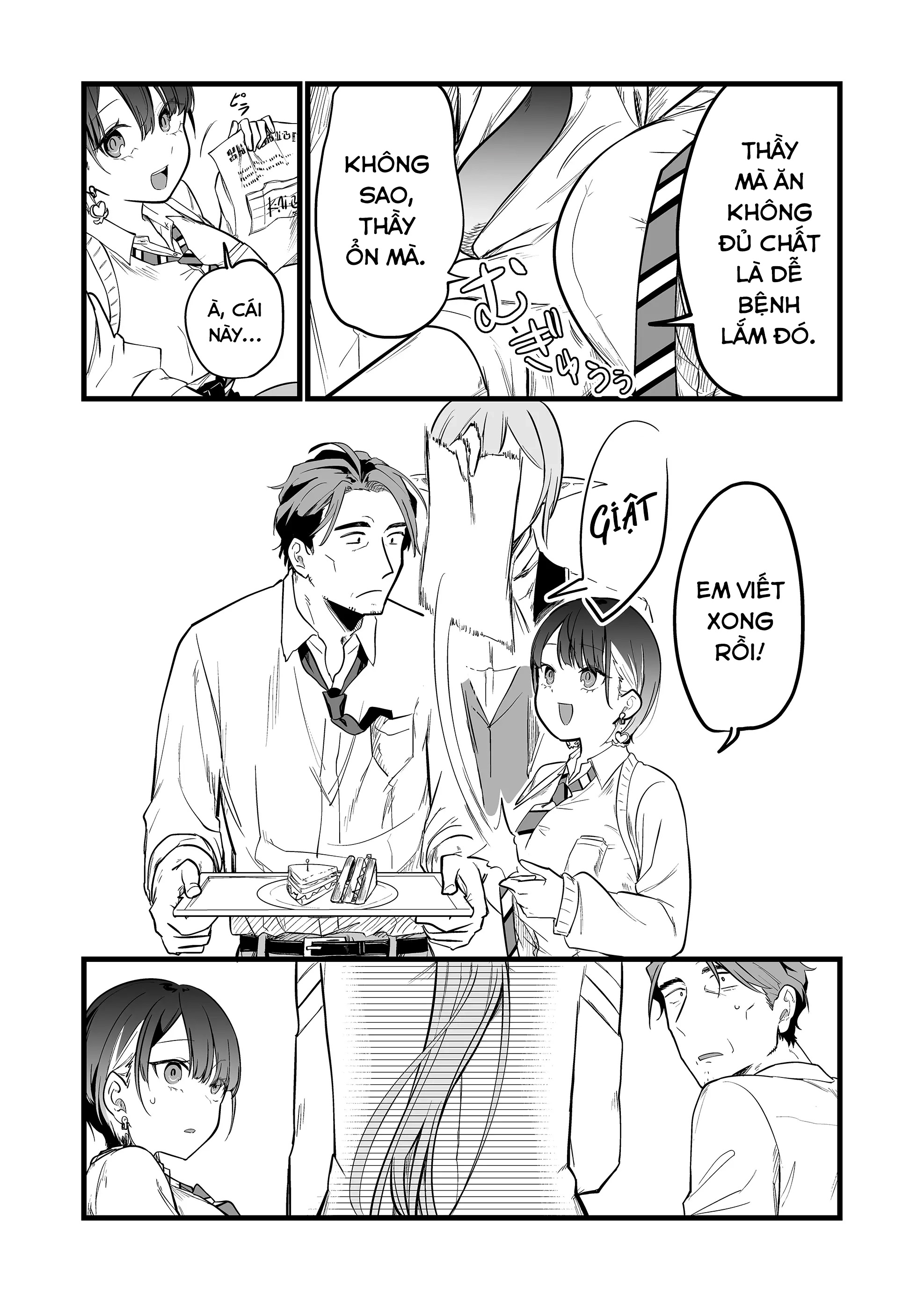 "Ano Toki Tasukete Itadaita Monster Musume desu." Isekai Ossan Kyoushi Totsuzen no Moteki ni Konwaku suru Tiết 2: Em thích Washio-sensei hơn. 第16页