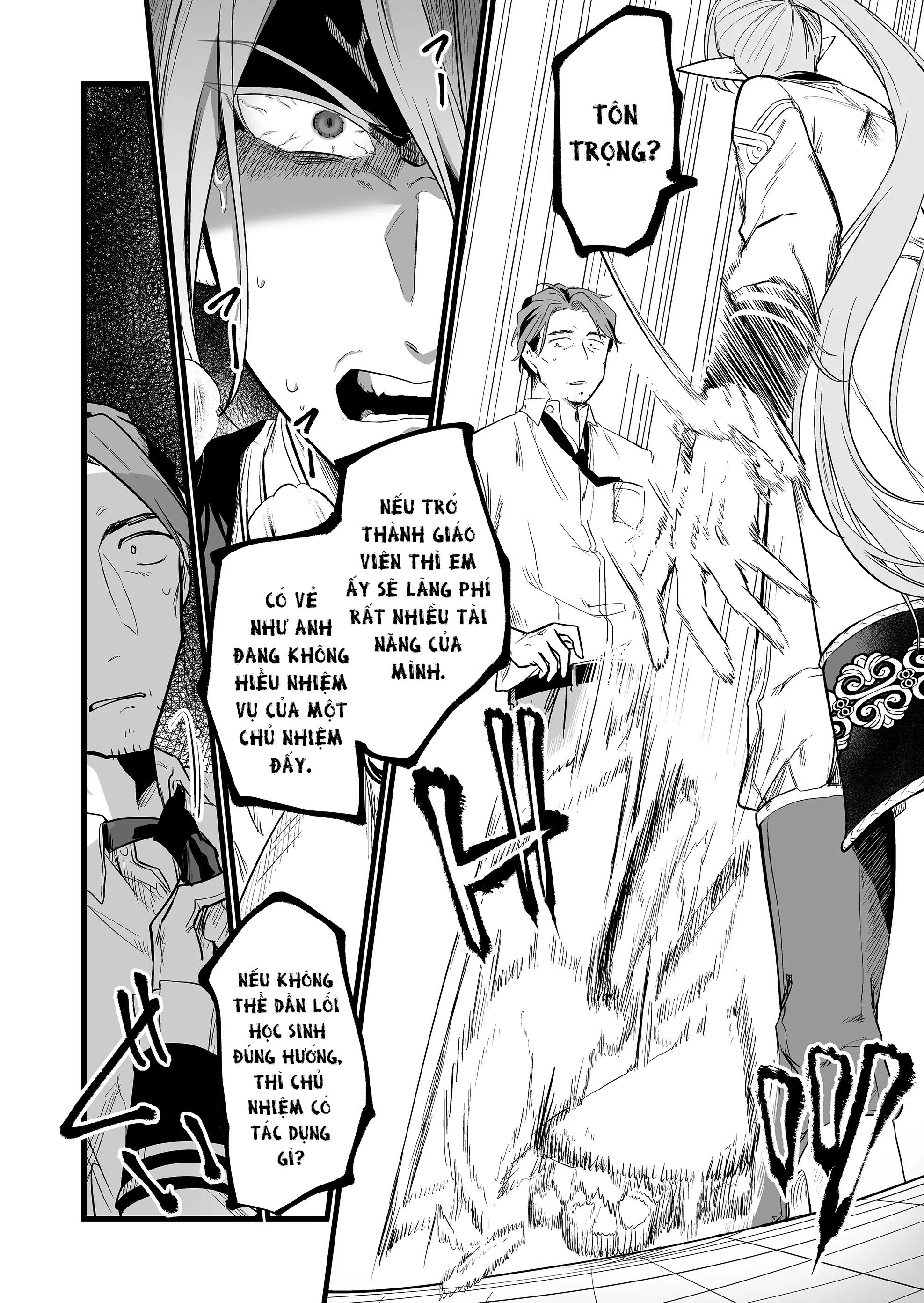 "Ano Toki Tasukete Itadaita Monster Musume desu." Isekai Ossan Kyoushi Totsuzen no Moteki ni Konwaku suru Tiết 2: Em thích Washio-sensei hơn. 第19页