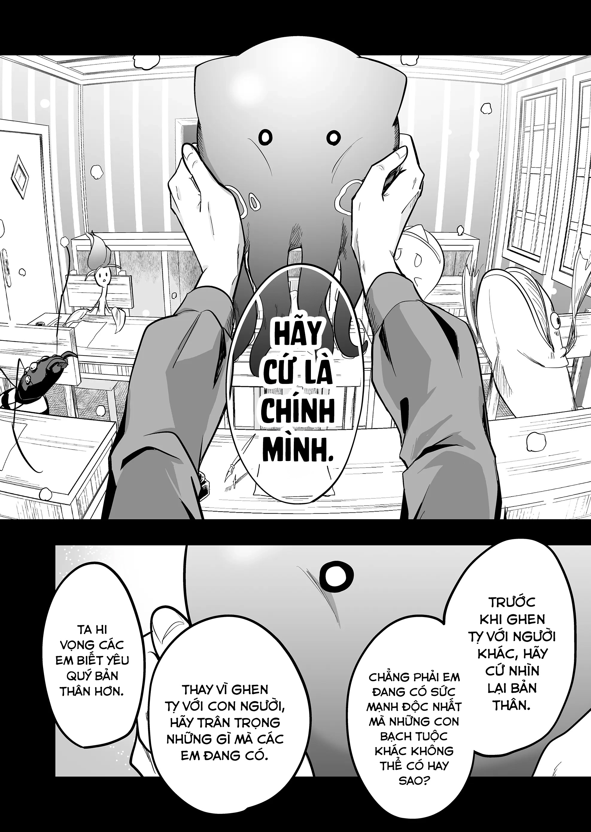 "Ano Toki Tasukete Itadaita Monster Musume desu." Isekai Ossan Kyoushi Totsuzen no Moteki ni Konwaku suru Tiết 2: Em thích Washio-sensei hơn. 第25页