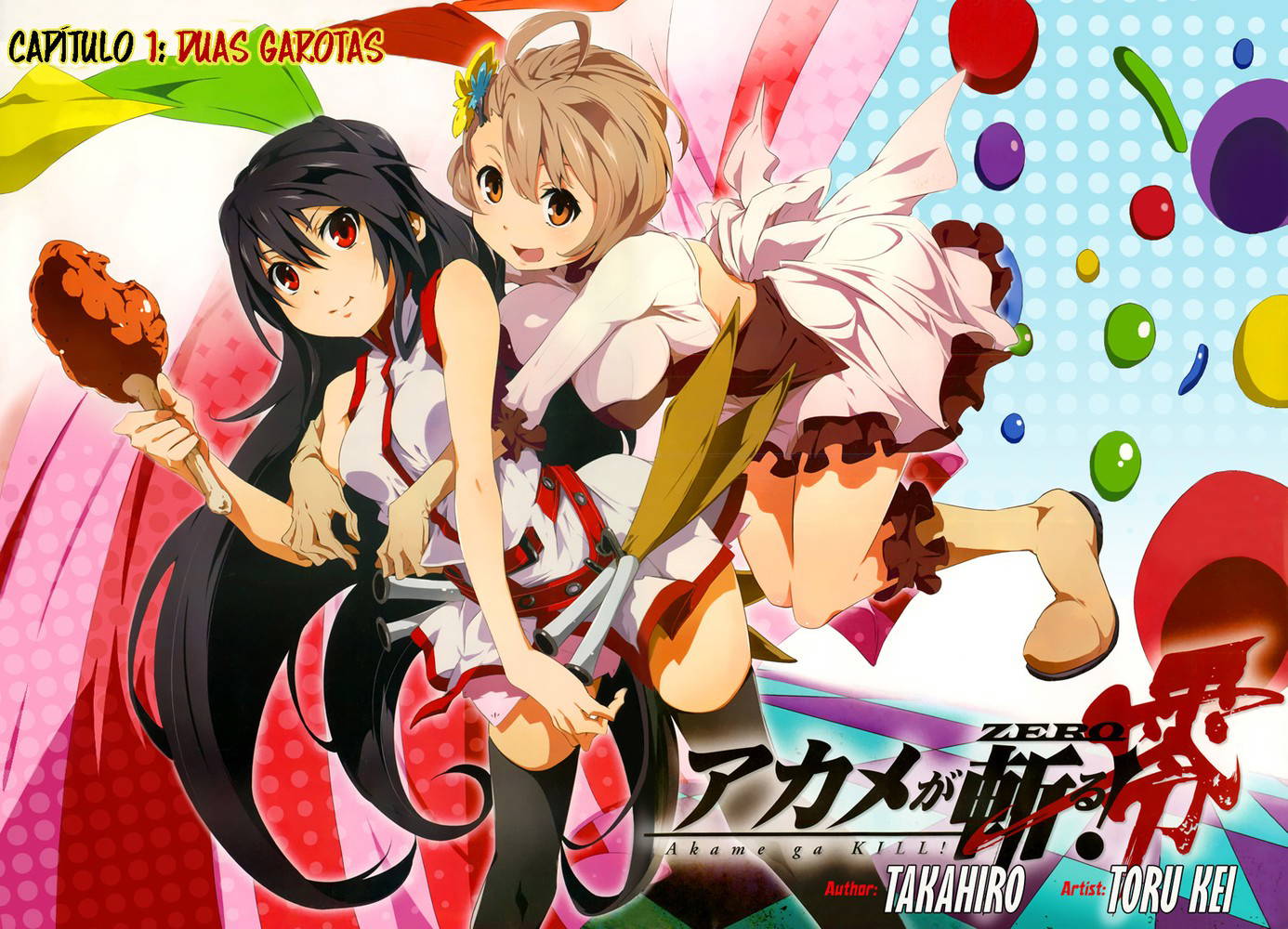 Akame ga KILL! Zero Duas Garotas 第5页