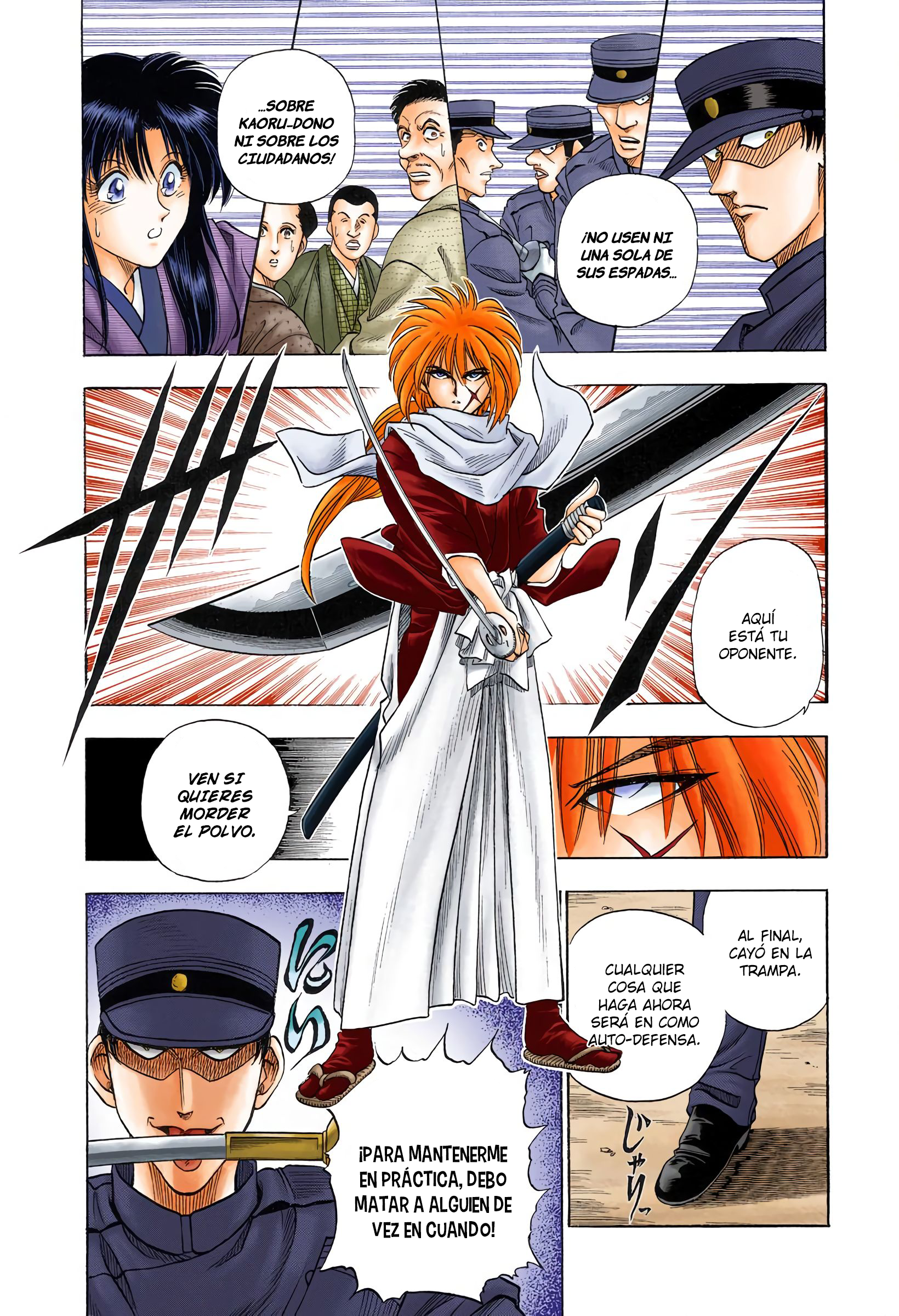 Rurouni Kenshin (Official Colored) Rurouni en la ciudad 第12页