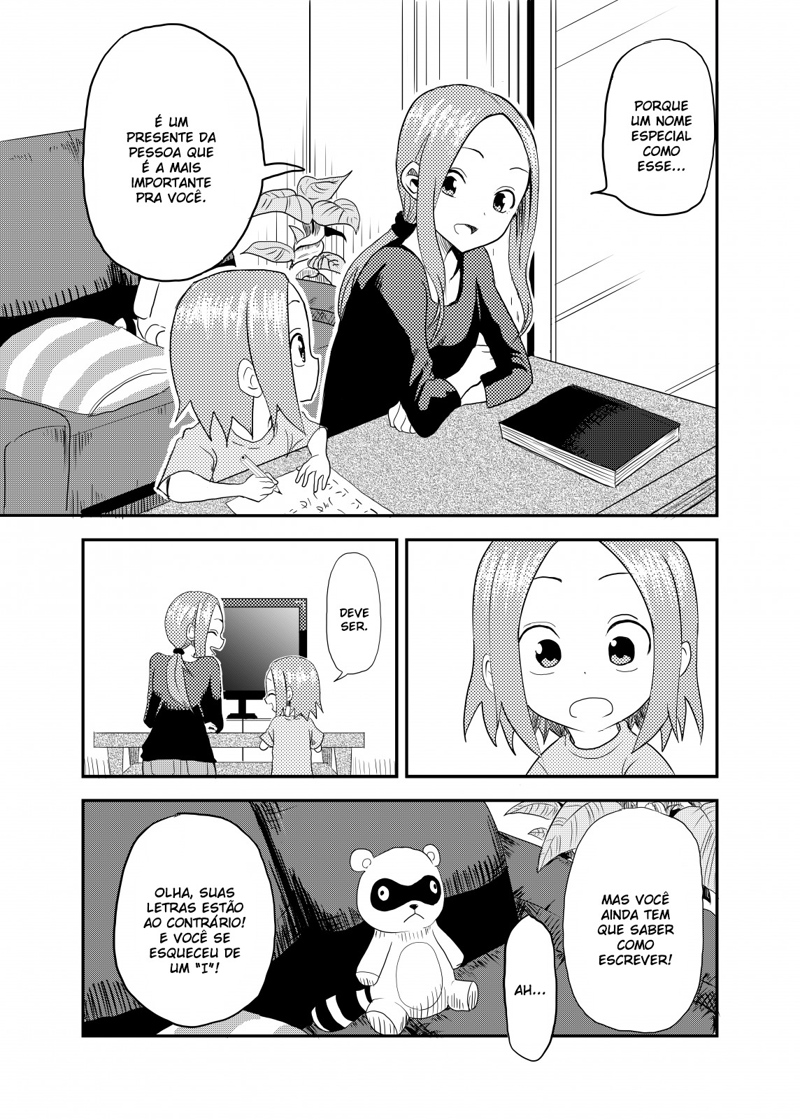 Karakai Jouzu no (Moto) Takagi-san Nome de Família 第8页