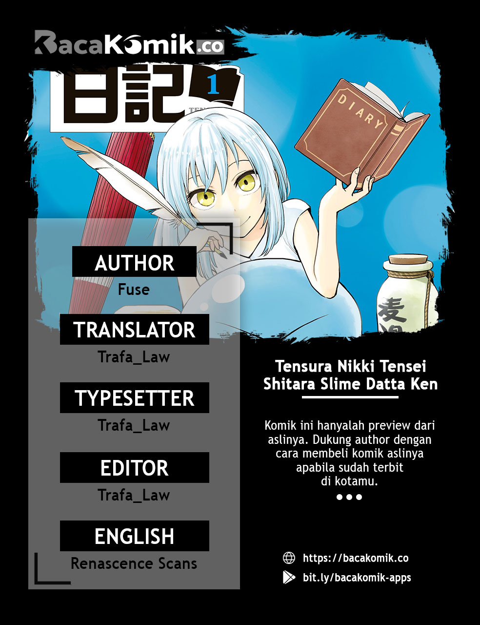 Tensura Nikki: Tensei Shitara Slime Datta Ken Vol. 1 Ch. 1.1 第2页