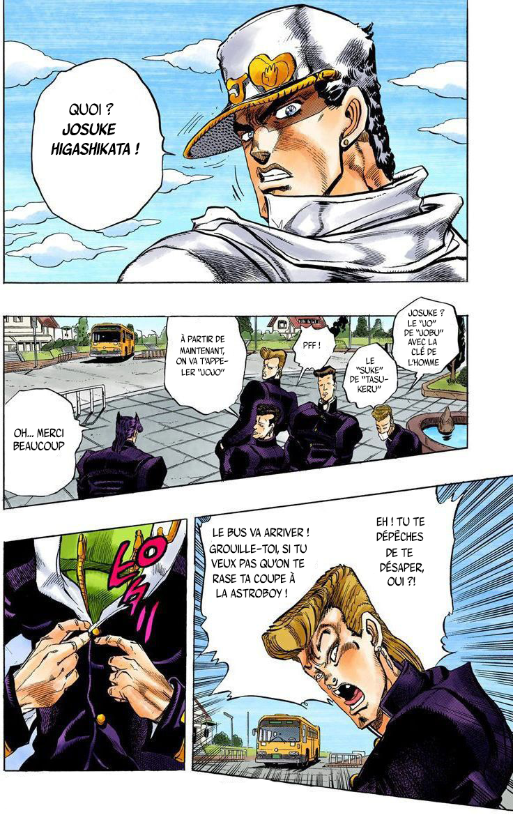 JoJo's Bizarre Adventure, Part 4: Diamond Is Unbreakable (Official Colored) Jotaro Kujo ! Rencontre Josuke Higashikata partie 1 第14页