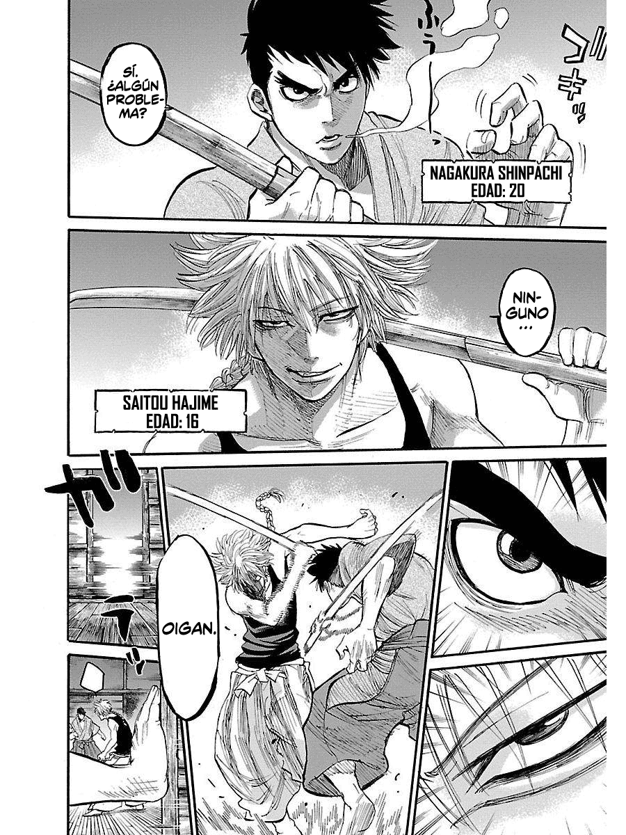 Chiruran: Shinsengumi Requiem Una flor que se desmorona 第38页