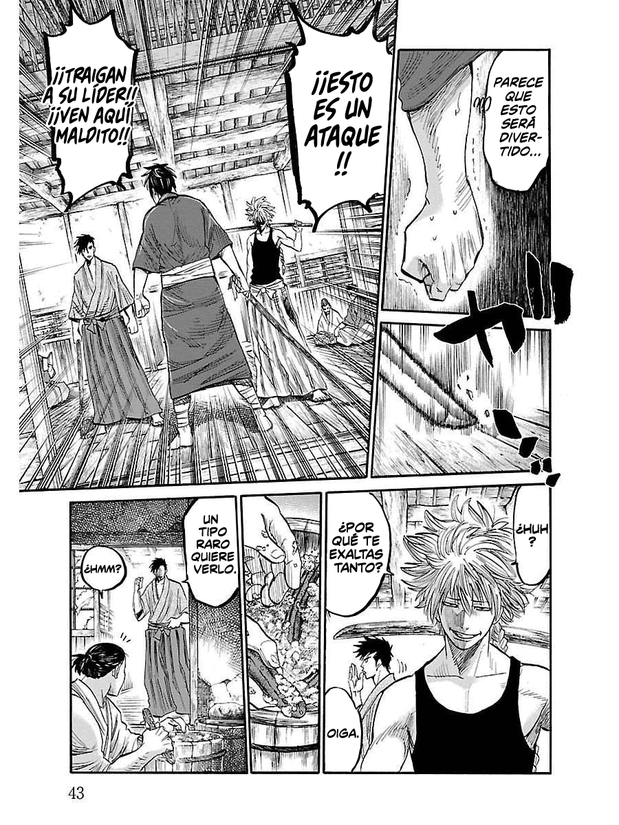 Chiruran: Shinsengumi Requiem Una flor que se desmorona 第41页
