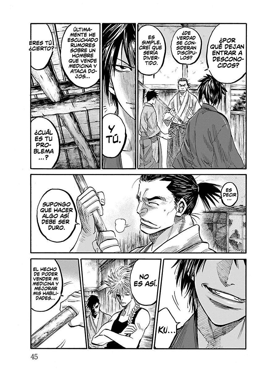 Chiruran: Shinsengumi Requiem Una flor que se desmorona 第43页