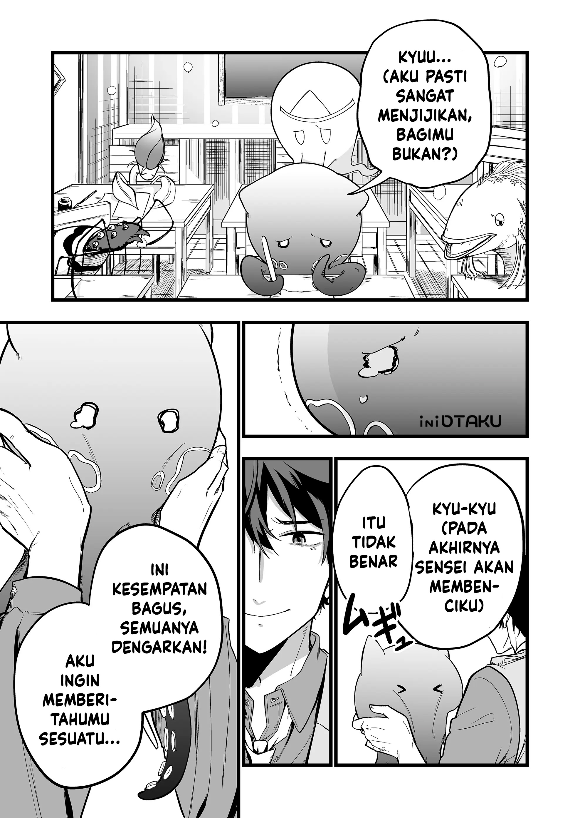 "Ano Toki Tasukete Itadaita Monster Musume desu." Isekai Ossan Kyoushi Totsuzen no Moteki ni Konwaku suru Ch. 1 - Lama tidak bertemu 第4页