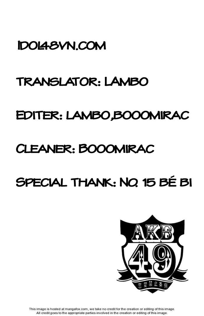 AKB49: Ren'ai Kinshi Jourei AKB49 - Renai Kinshi Jourei chap 1-a 第21页