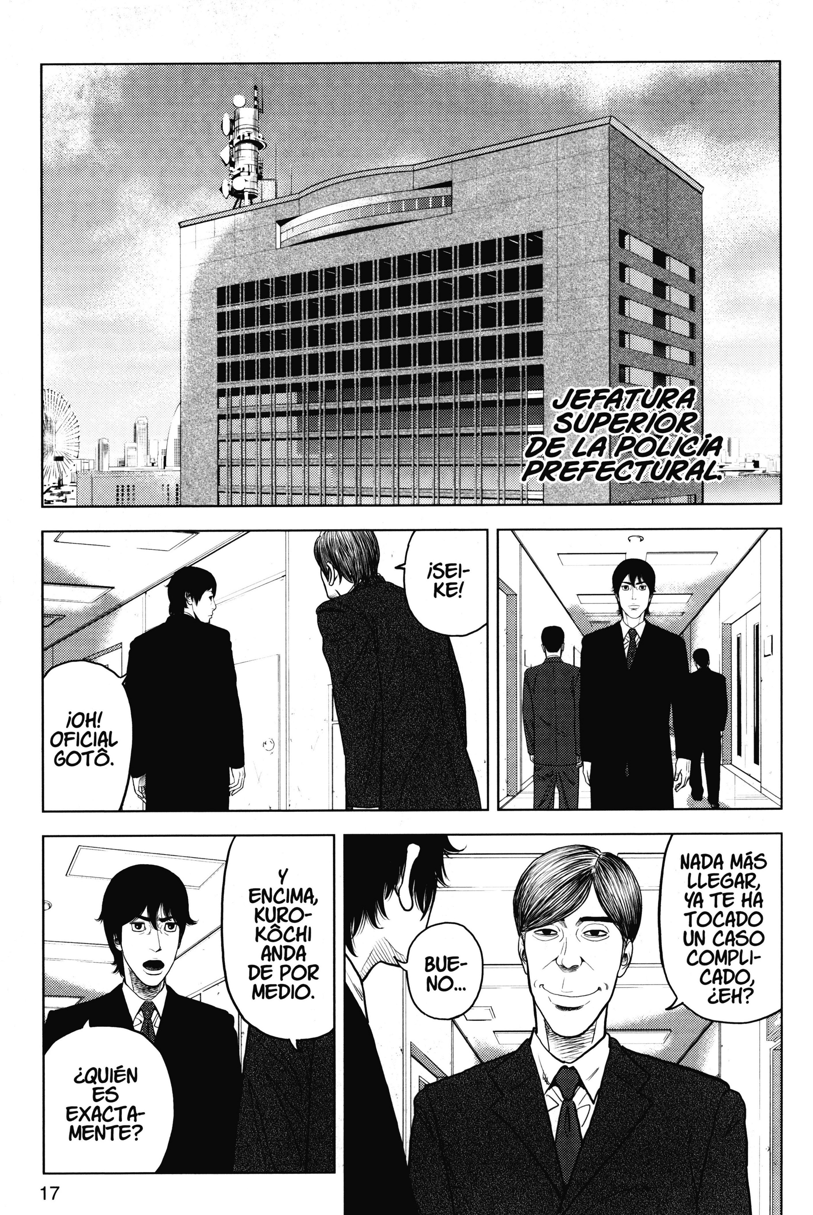 Inspector Kurokochi El hombre negro 第19页