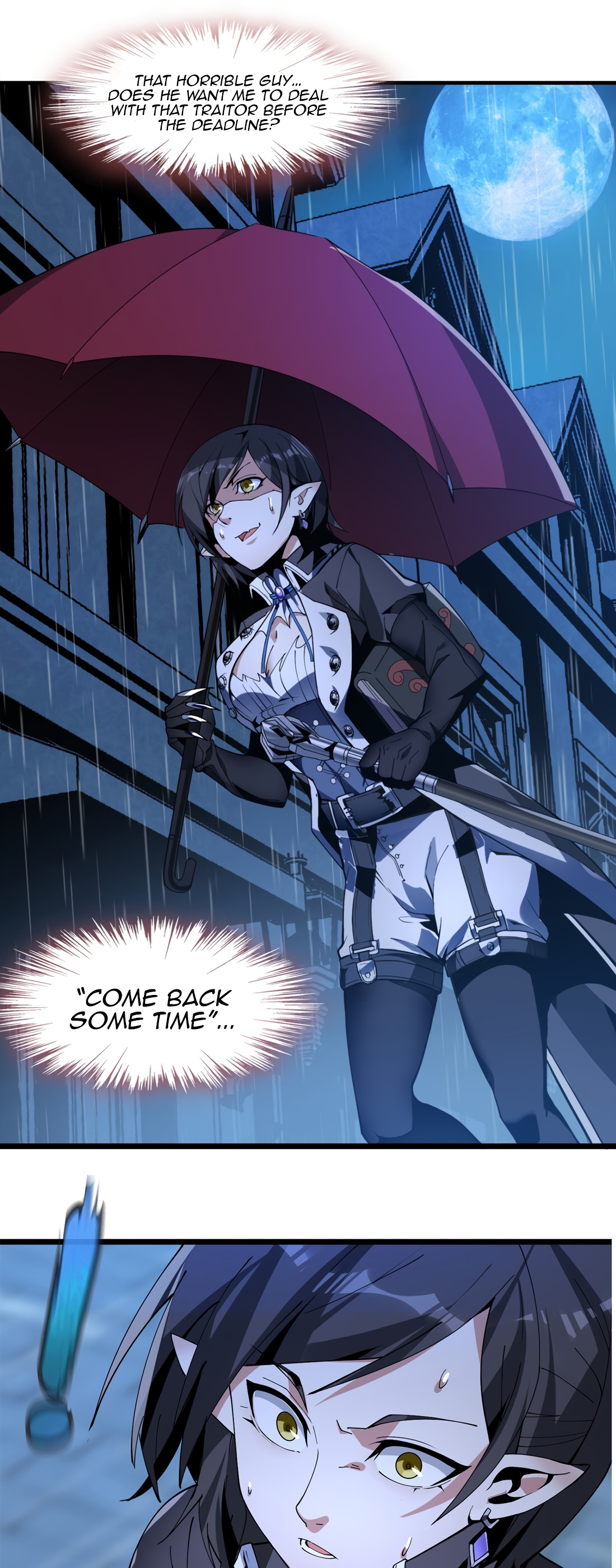 I'm Really Not the Demon God's Lackey Visitor On a Rainy Night 第34页