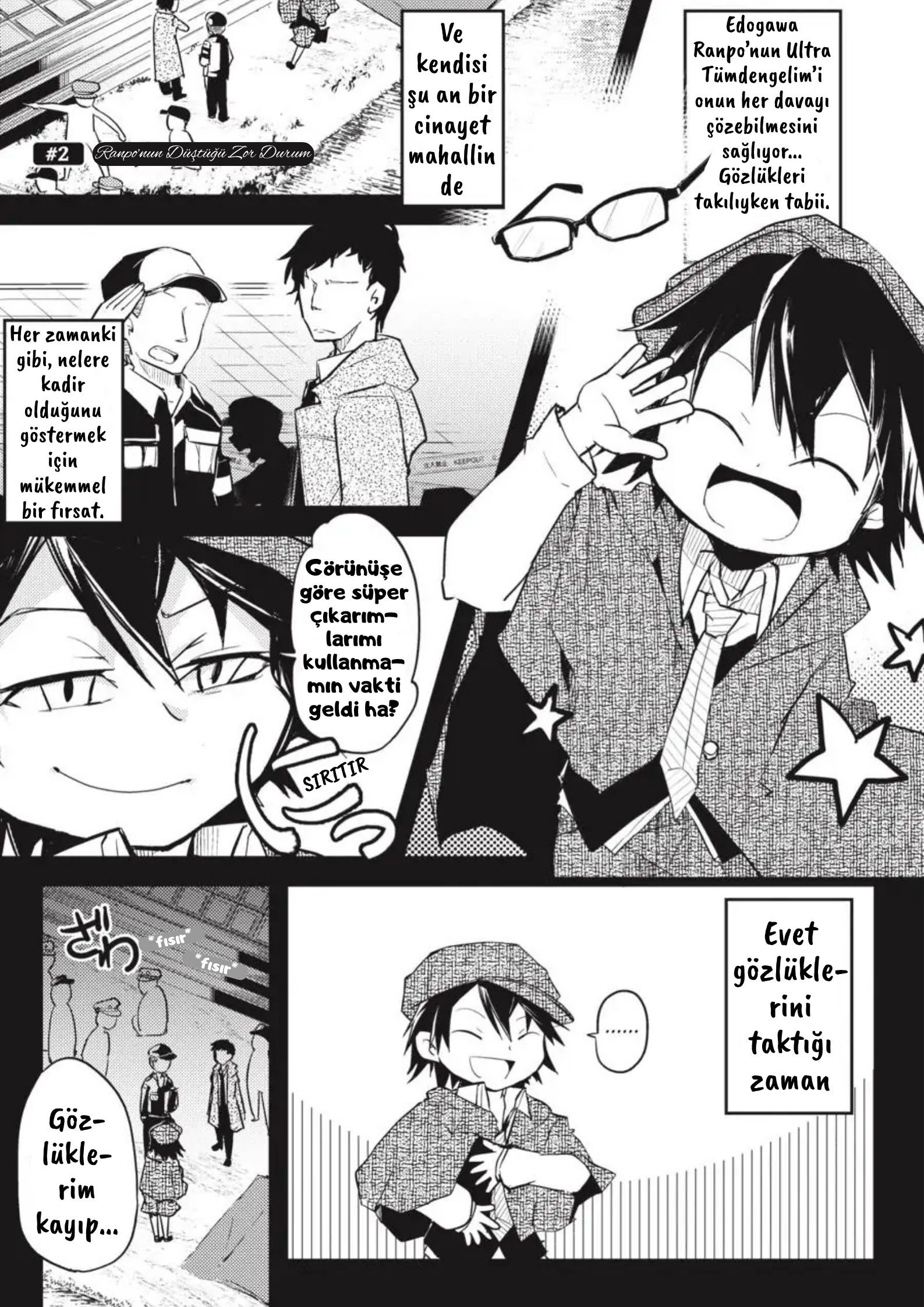 Bungou Stray Dogs: Wan! Ranpo’nun Düştüğü Zor Durum 第1页