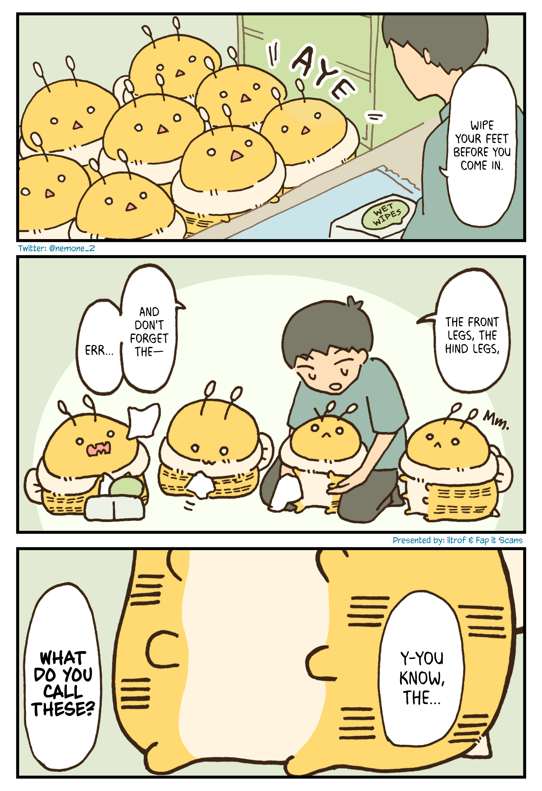 Dekai Hachi no Hanashi The Big Bees at the Doorstep 第1页
