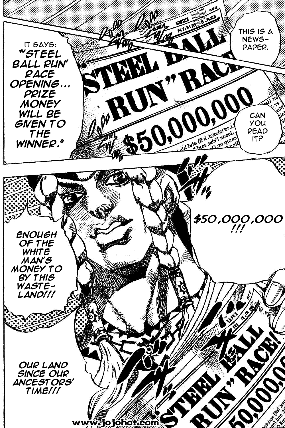 JoJo's Bizarre Adventure Part 7 - Steel Ball Run The Steel Ball Run Press Conference 第26页