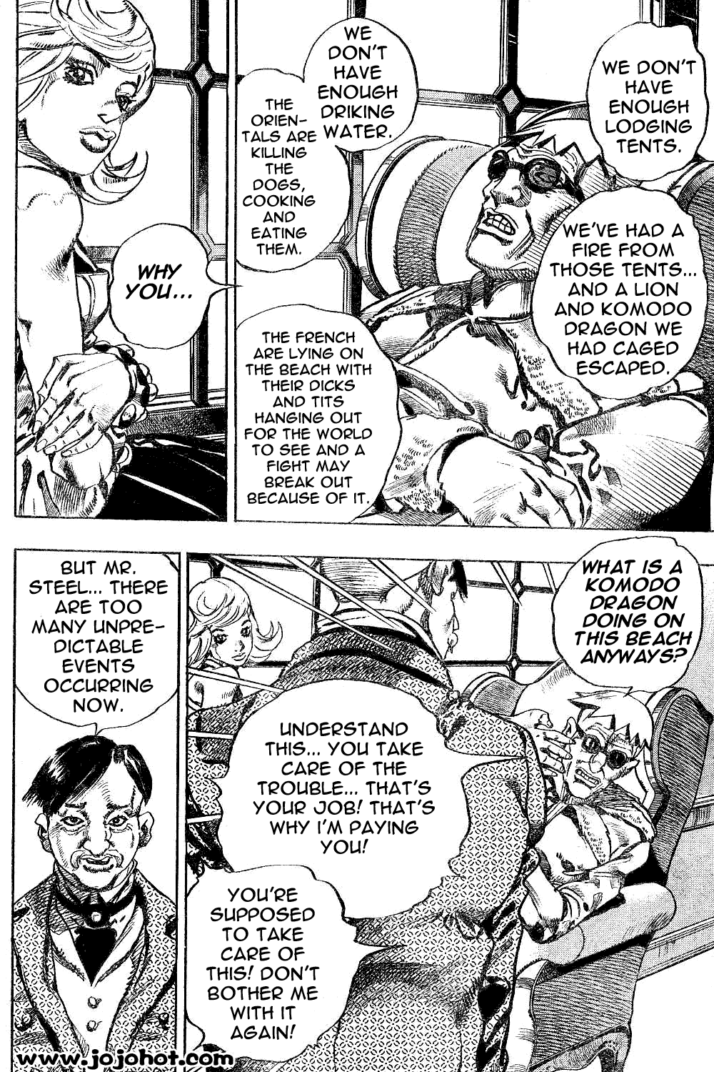 JoJo's Bizarre Adventure Part 7 - Steel Ball Run The Steel Ball Run Press Conference 第28页