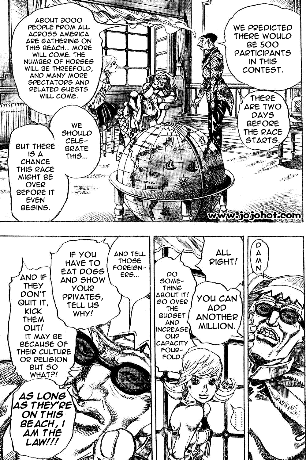 JoJo's Bizarre Adventure Part 7 - Steel Ball Run The Steel Ball Run Press Conference 第29页