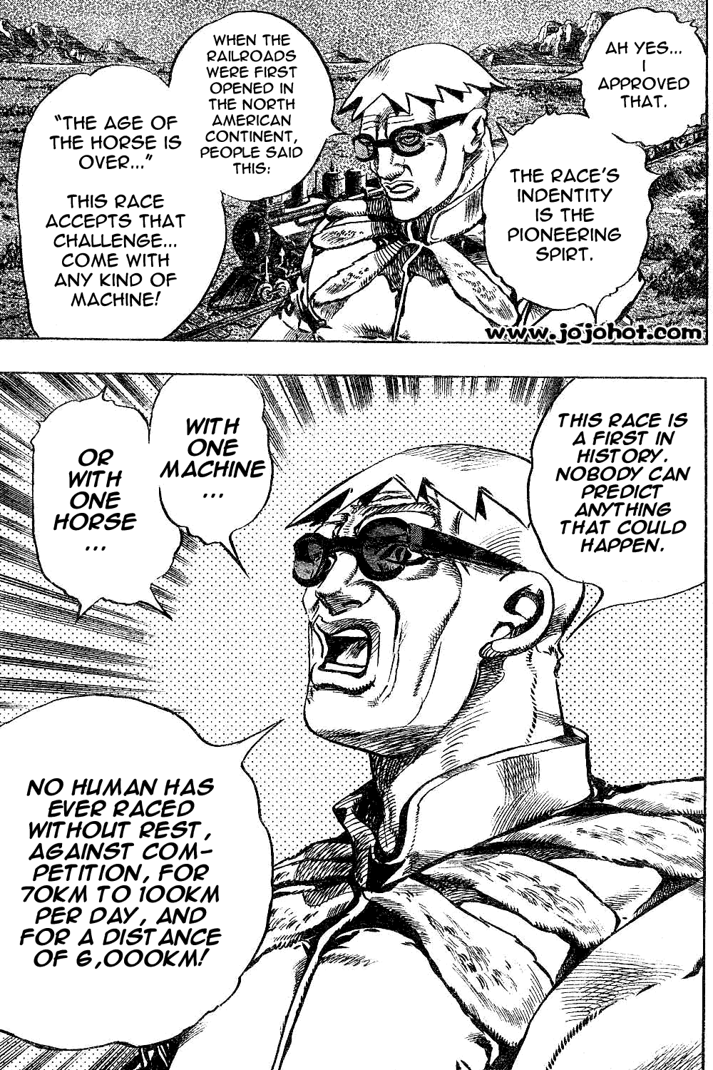 JoJo's Bizarre Adventure Part 7 - Steel Ball Run The Steel Ball Run Press Conference 第36页