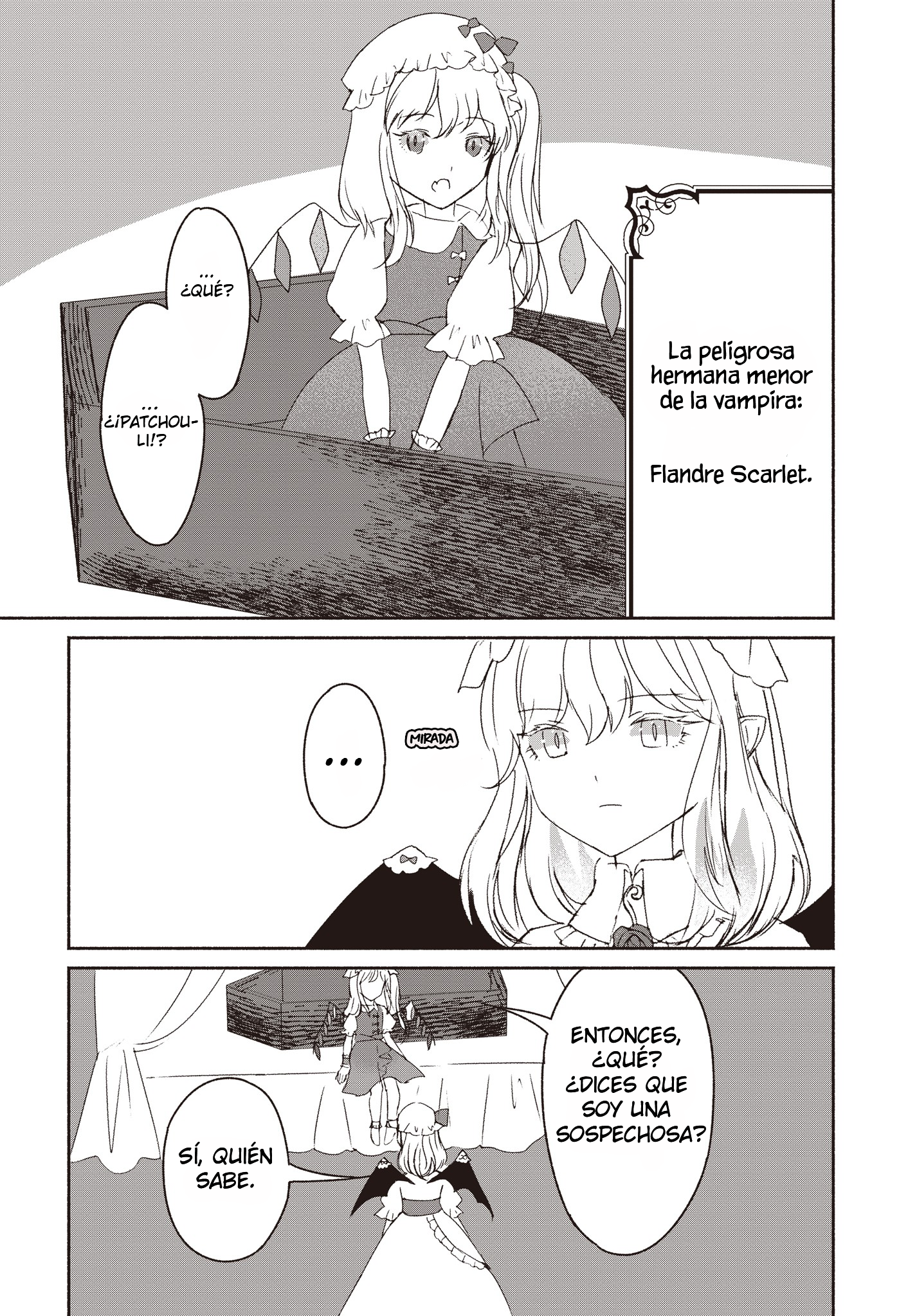 Touhou Chireikiden: Hansoku Tantei Satori Comienza la investigación del caso de la mansión Scarlet Devil (parte 1) 第31页