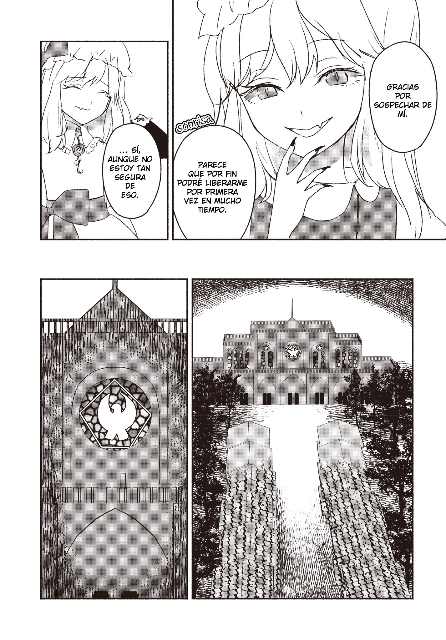 Touhou Chireikiden: Hansoku Tantei Satori Comienza la investigación del caso de la mansión Scarlet Devil (parte 1) 第32页