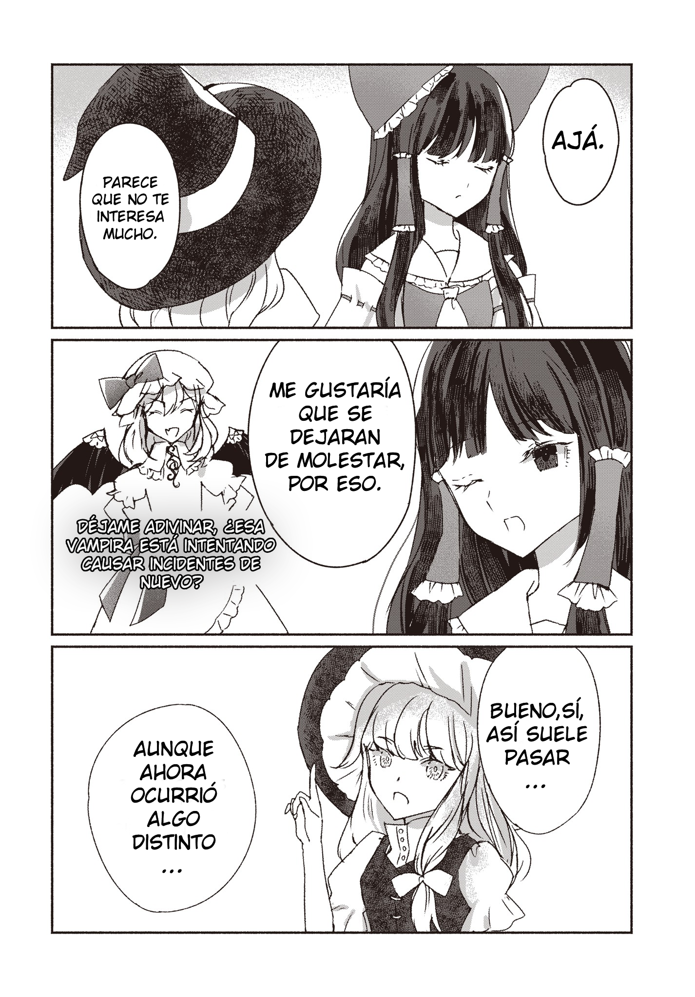 Touhou Chireikiden: Hansoku Tantei Satori Comienza la investigación del caso de la mansión Scarlet Devil (parte 1) 第7页