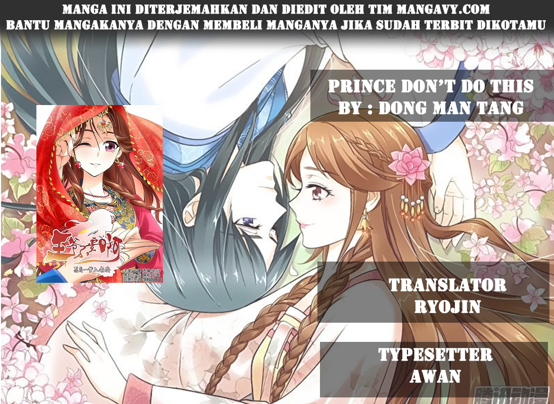 Prince, Don't Do This! Bahasa Indonesia 第1页