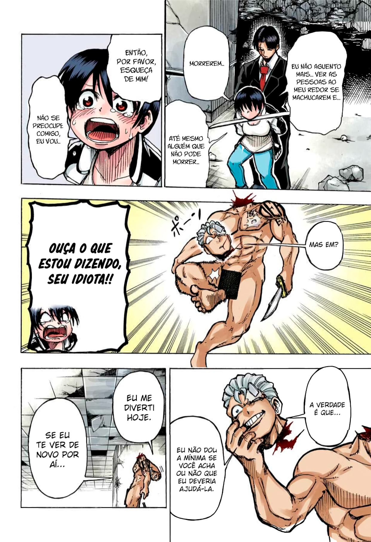 Undead Unluck (Official Colored) A Imortal e A Azarada. 第19页