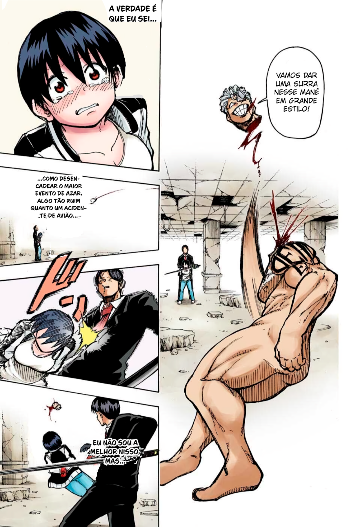 Undead Unluck (Official Colored) A Imortal e A Azarada. 第20页