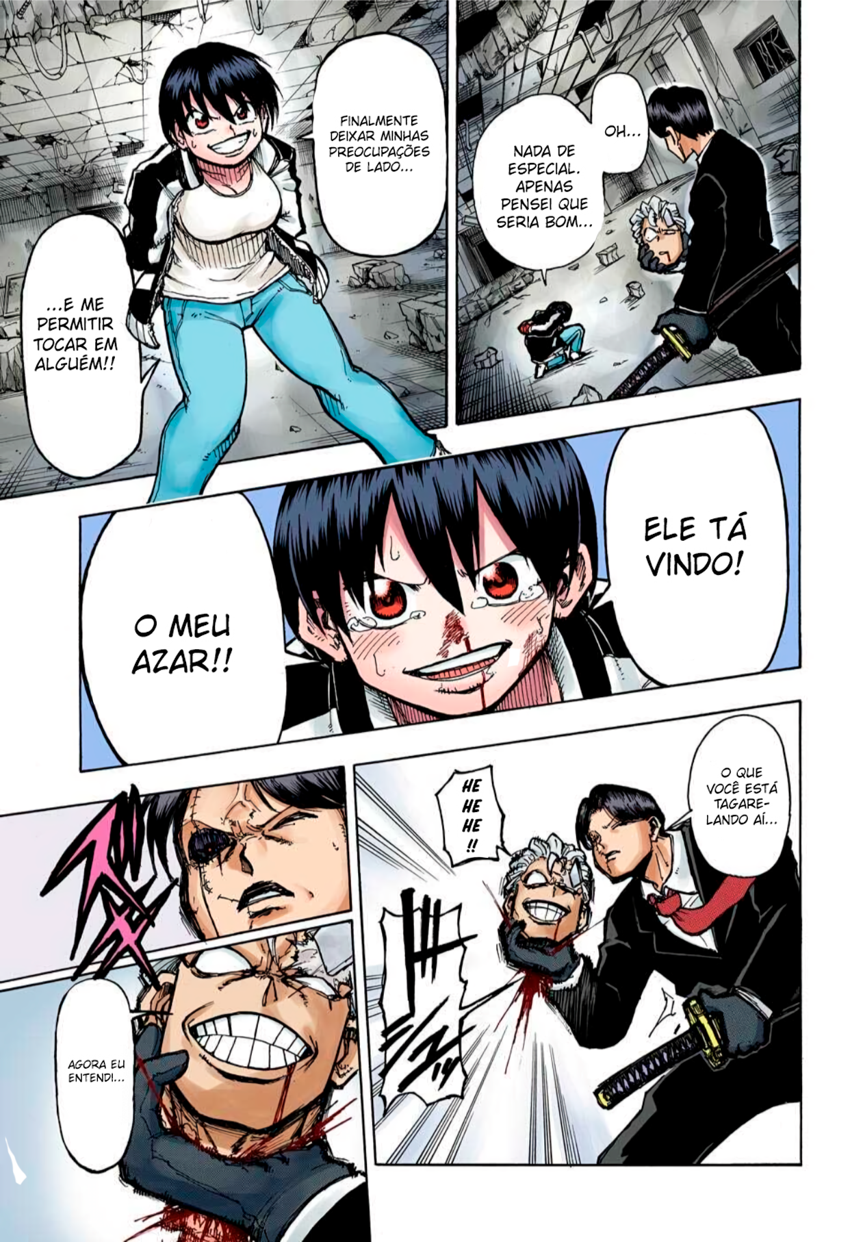 Undead Unluck (Official Colored) A Imortal e A Azarada. 第22页