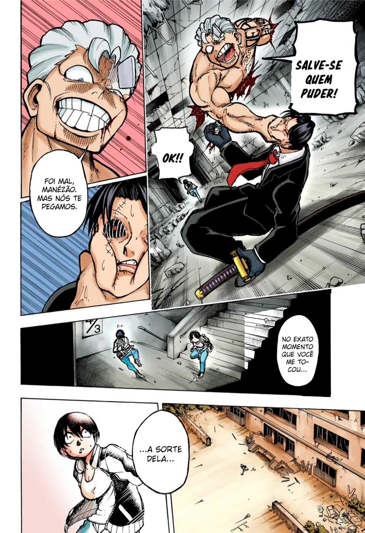 Undead Unluck (Official Colored) A Imortal e A Azarada. 第23页