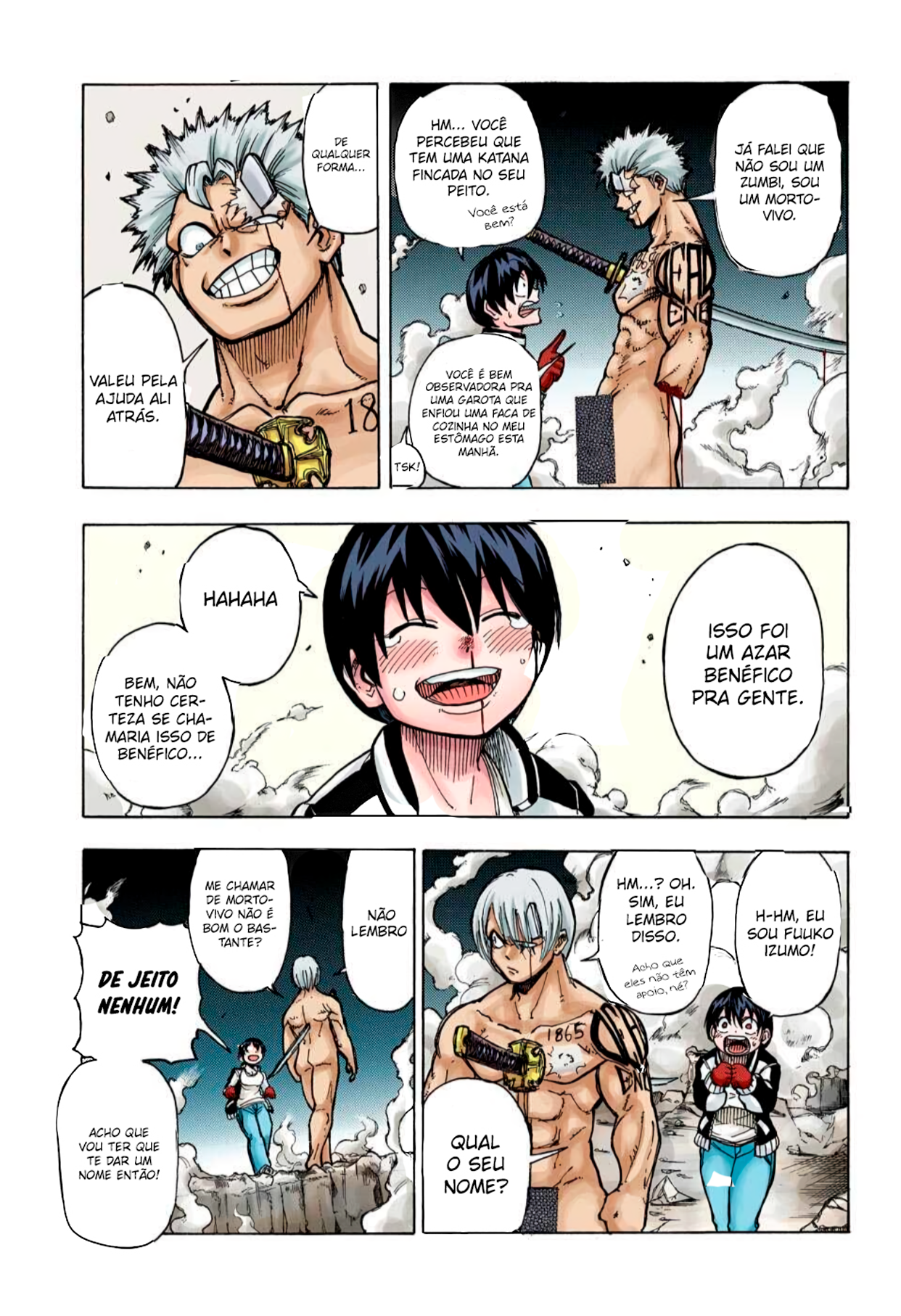 Undead Unluck (Official Colored) A Imortal e A Azarada. 第27页