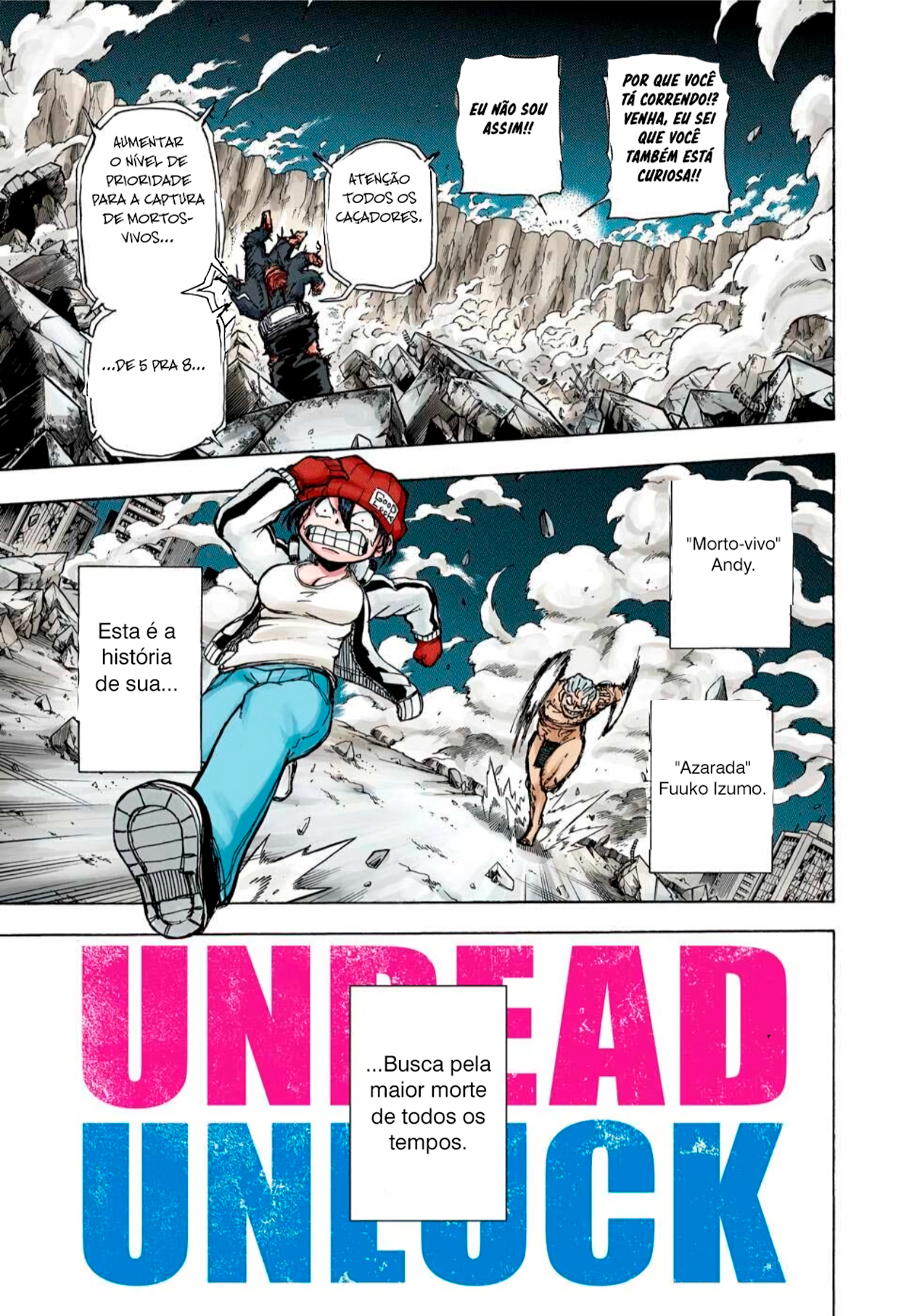 Undead Unluck (Official Colored) A Imortal e A Azarada. 第29页