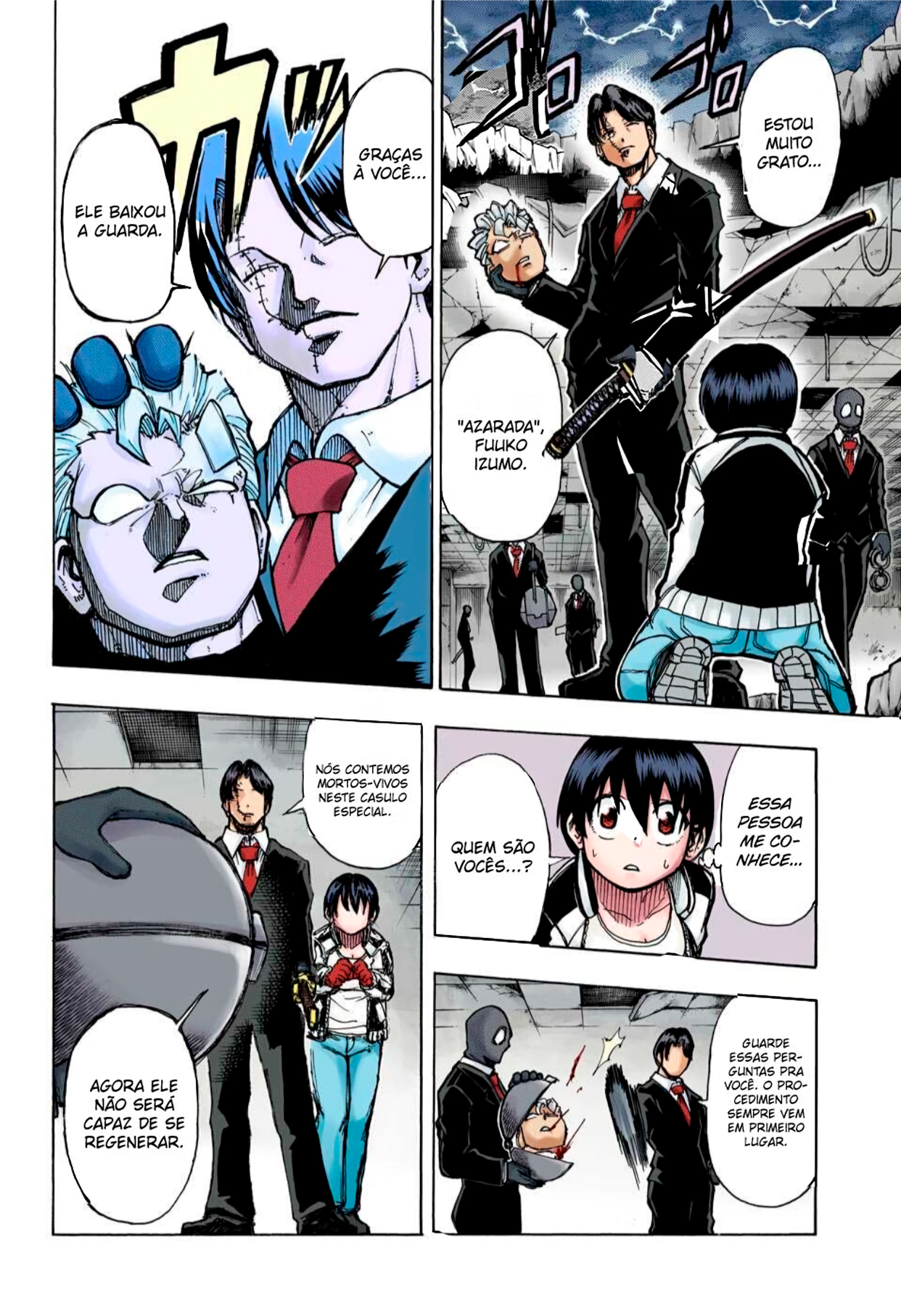 Undead Unluck (Official Colored) A Imortal e A Azarada. 第7页