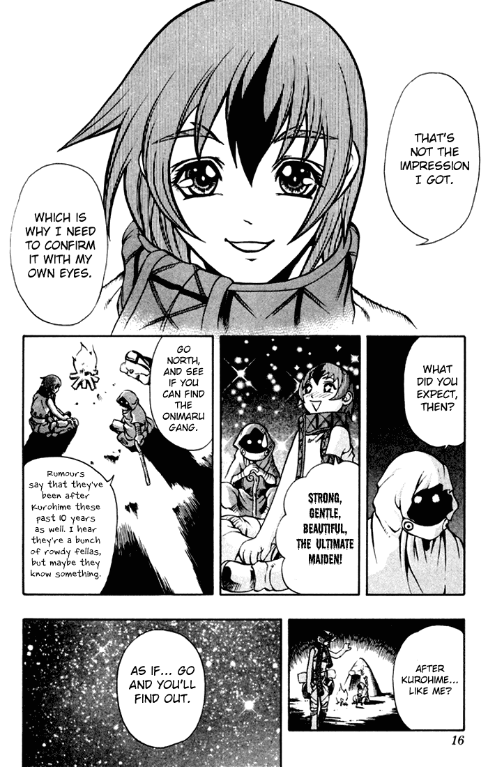 Mahou Tsukai Kurohime The Captured Himeko 第15页