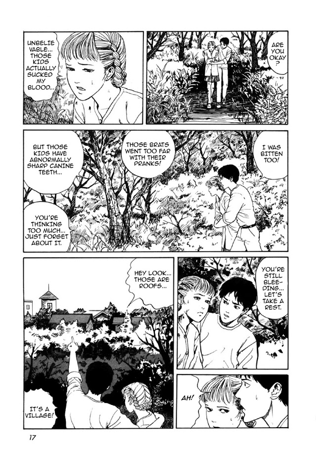 Junji Ito Horror Manga Collection Blood-bubble Bushes 第15页