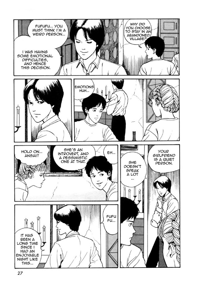 Junji Ito Horror Manga Collection Blood-bubble Bushes 第25页