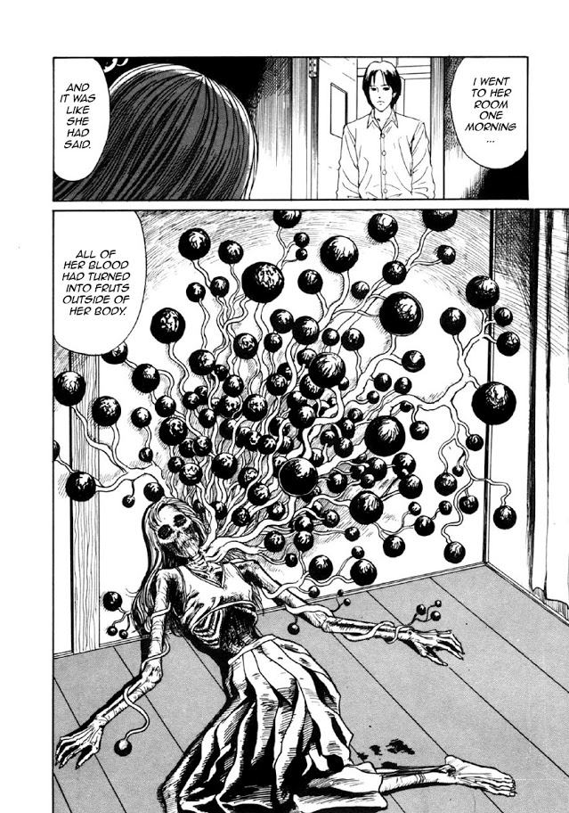 Junji Ito Horror Manga Collection Blood-bubble Bushes 第34页