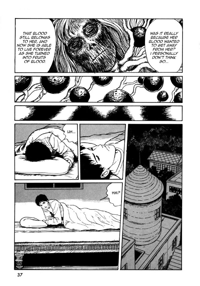 Junji Ito Horror Manga Collection Blood-bubble Bushes 第35页