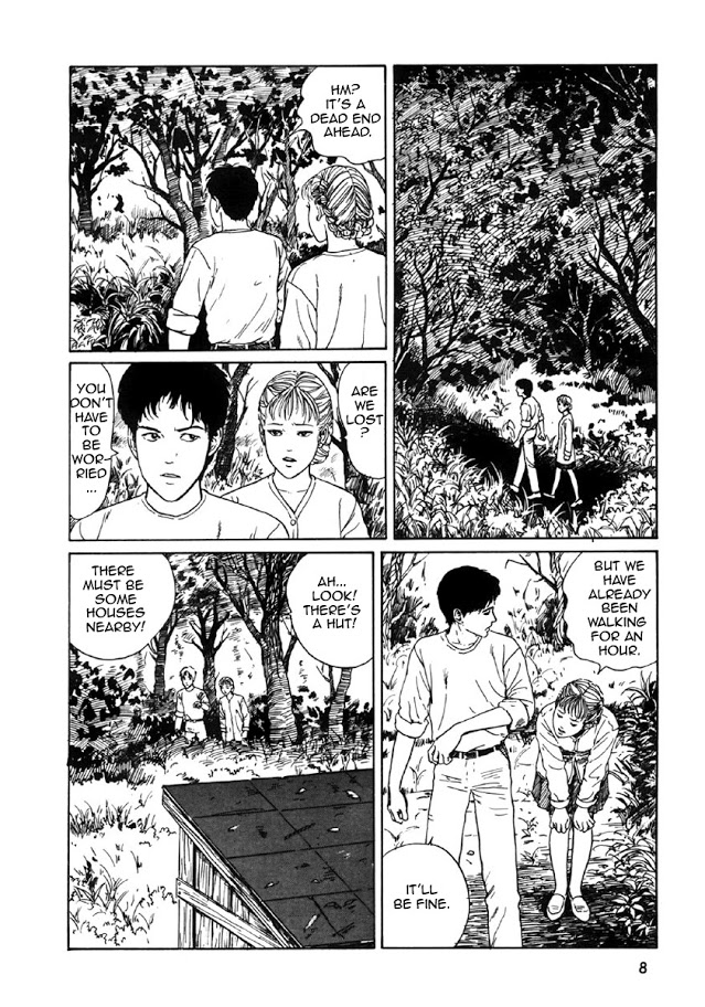 Junji Ito Horror Manga Collection Blood-bubble Bushes 第6页