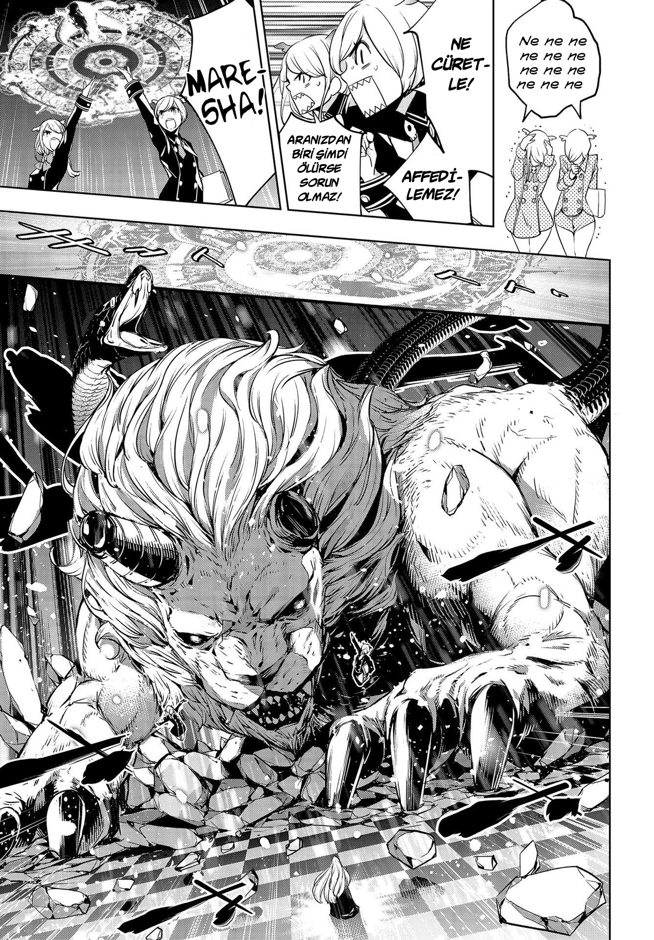 Majo Taisen - 32-nin no Isai no Majo wa Koroshiau Bin Gecelik Kan Gölü 第40页