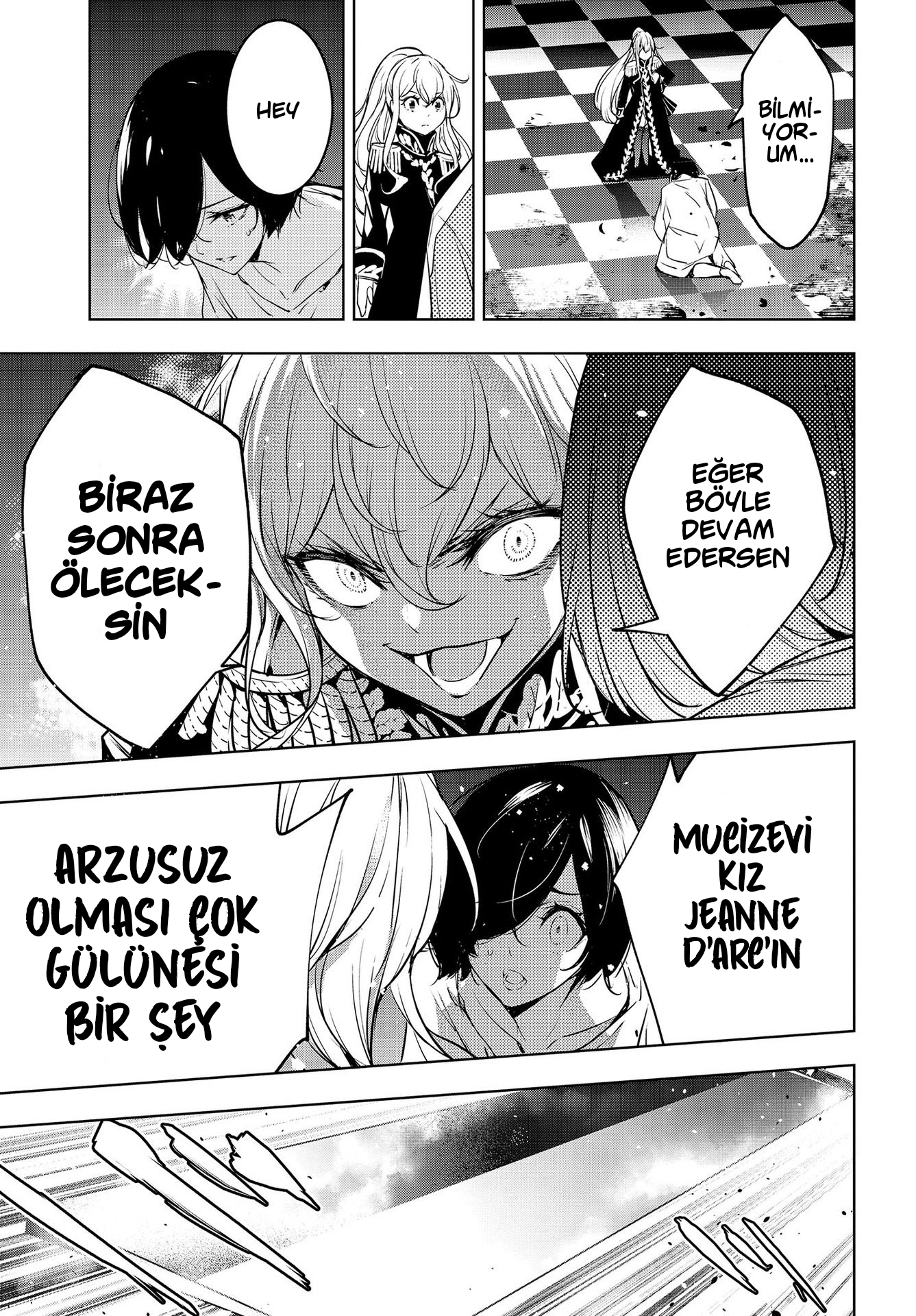 Majo Taisen - 32-nin no Isai no Majo wa Koroshiau Bin Gecelik Kan Gölü 第52页