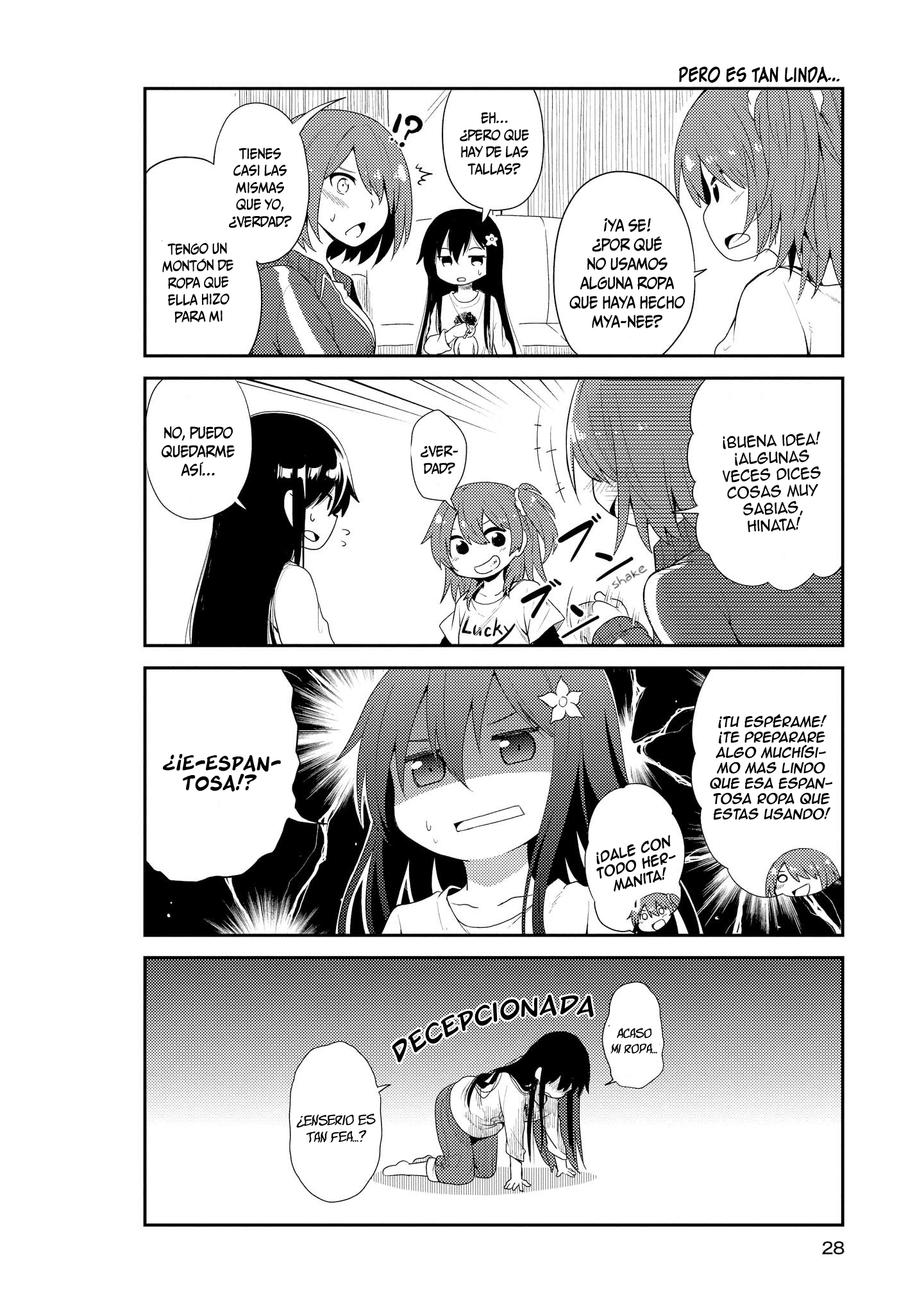 Watashi ni Tenshi ga Maiorita! "Una razón para no ir a jugar" 第8页