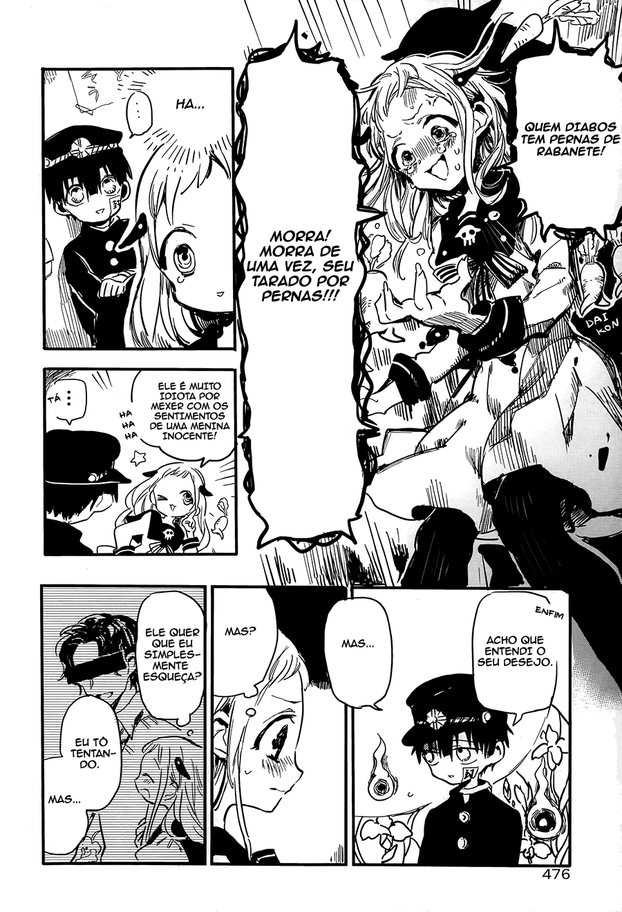 Jibaku Shounen: Hanako-kun Hanako-kun do banheiro 第8页