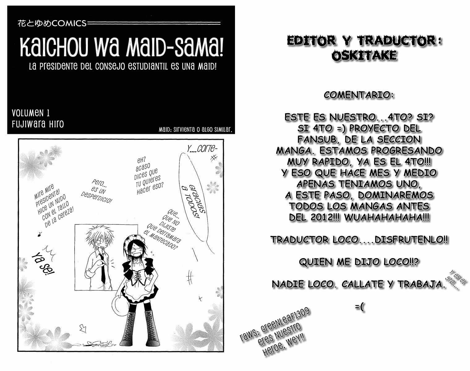 Kaichou wa Maid-sama! Vol. 1 Ch. 1 第4页