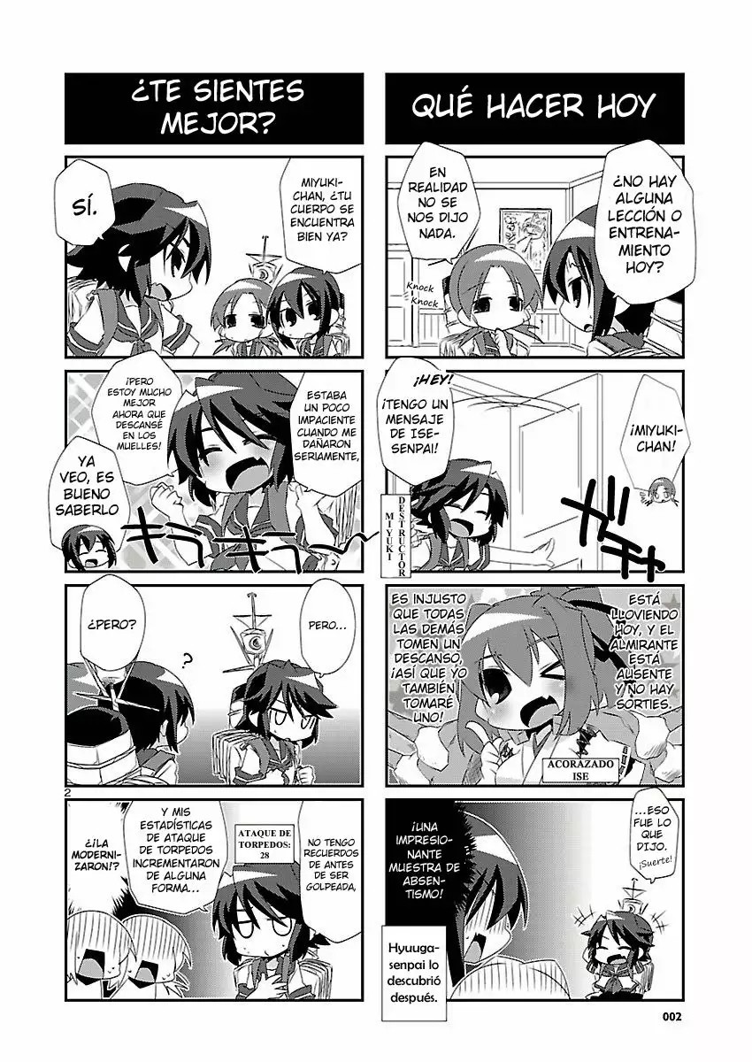 Kantai Collection -KanColle- 4-koma Comic: Fubuki, Ganbarimasu! Vol. 1 Ch. 3 第2页